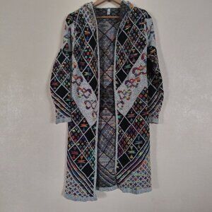 Pinkilicious Rainbow Sweater Duster Women's Small